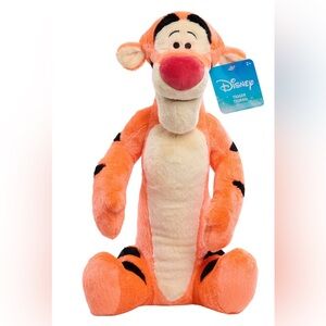 Disney Tigger Plush - Vibrant Orange and Soft Cream
